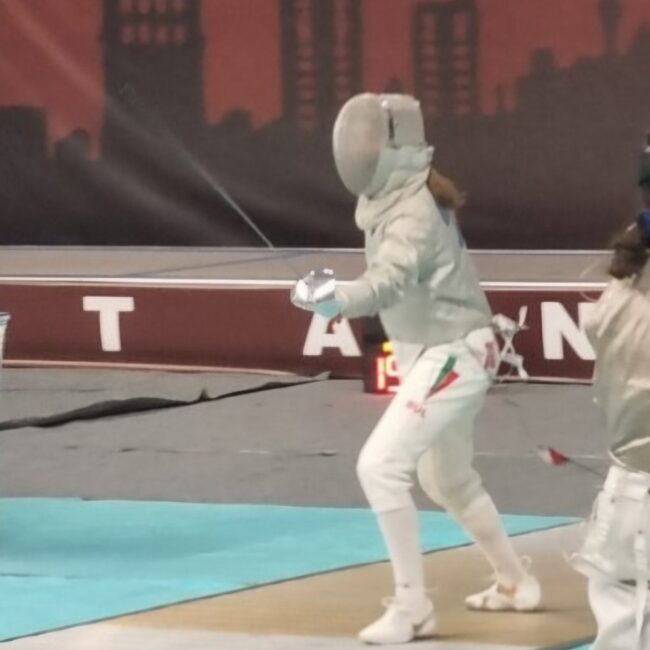 Христина Оронова, фехтовка