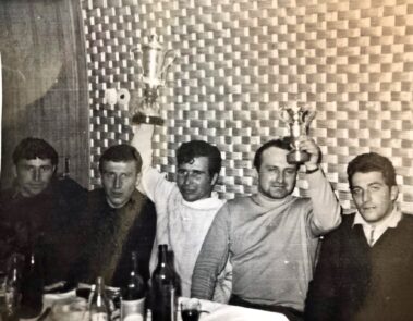 Републиканско първенство Говедарци, 1969 г., Първо място Стефчо Фъртунков, Александър Котев, Къци Фильов